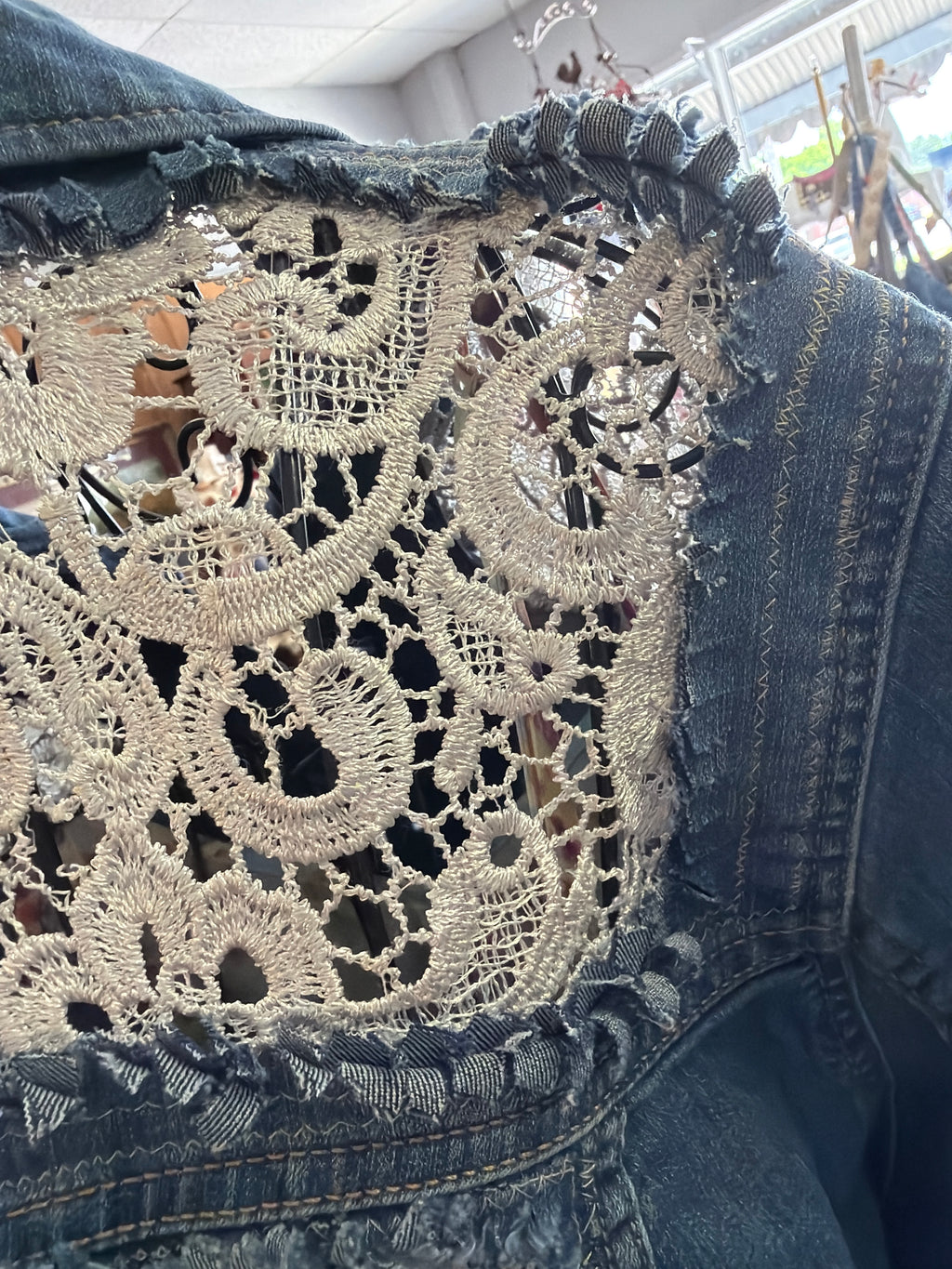 Upcycled Denim Jacket