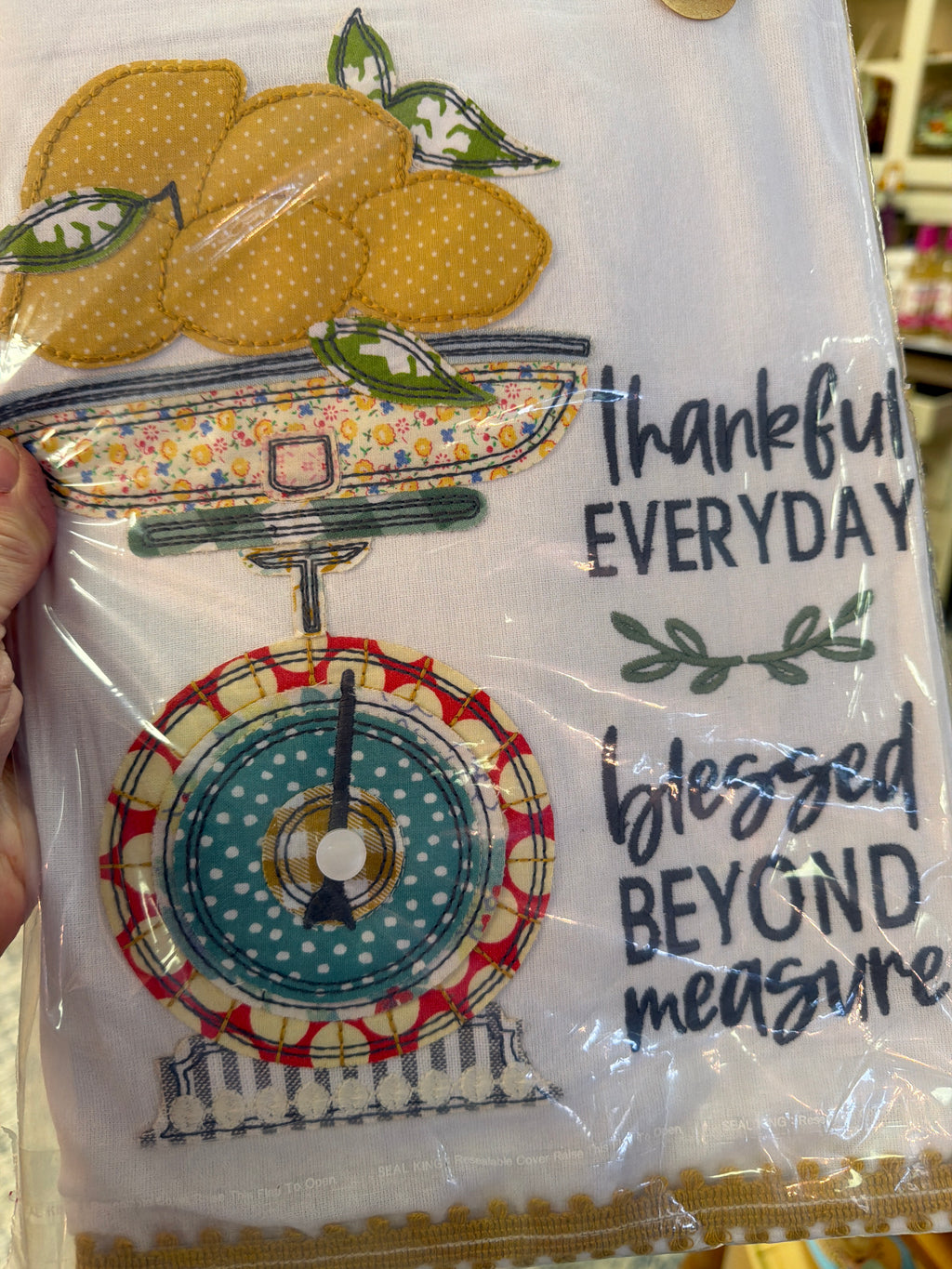Glory Haus Tea Towel “Thankful”