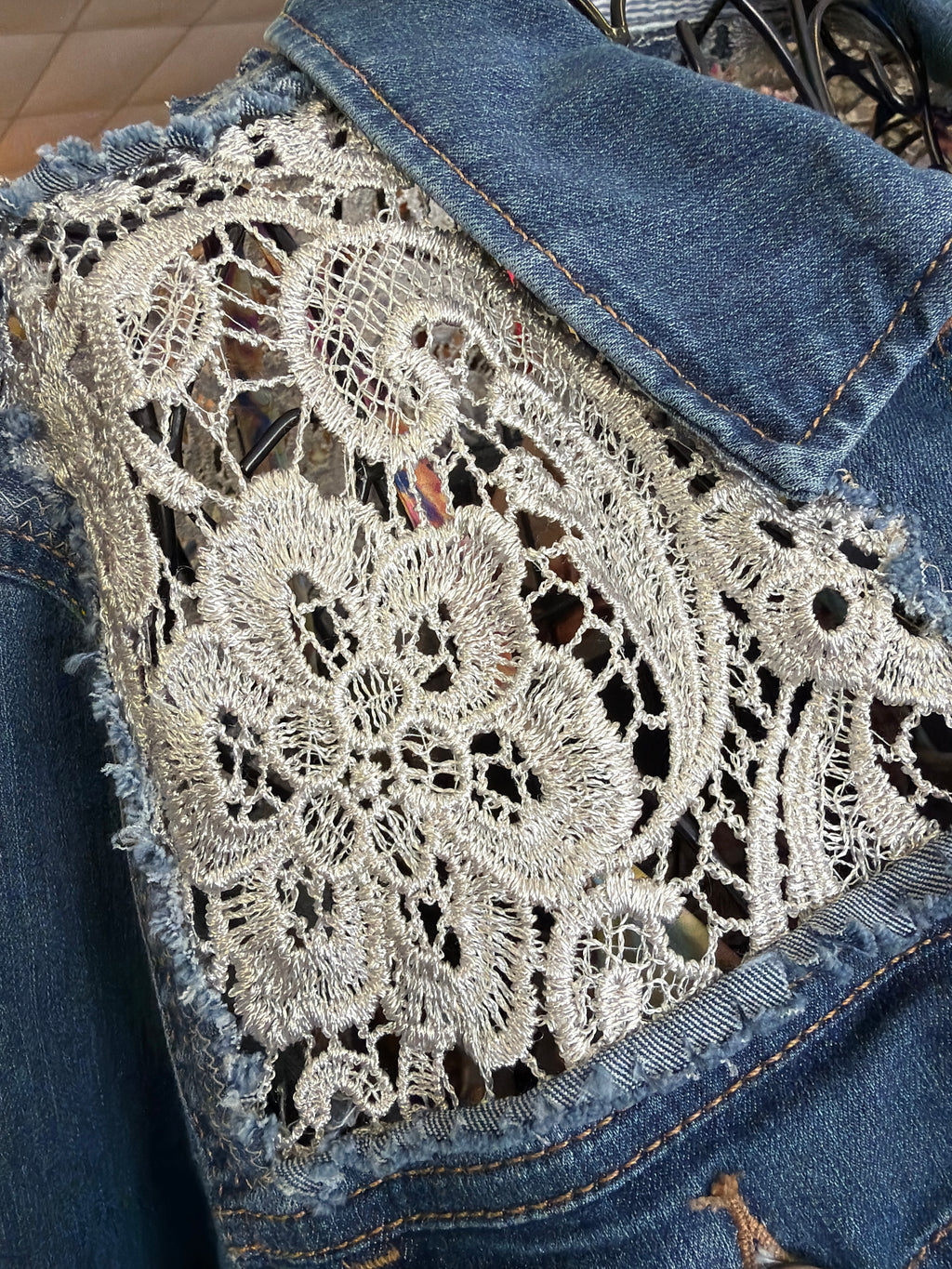 Upcycled Denim Jacket