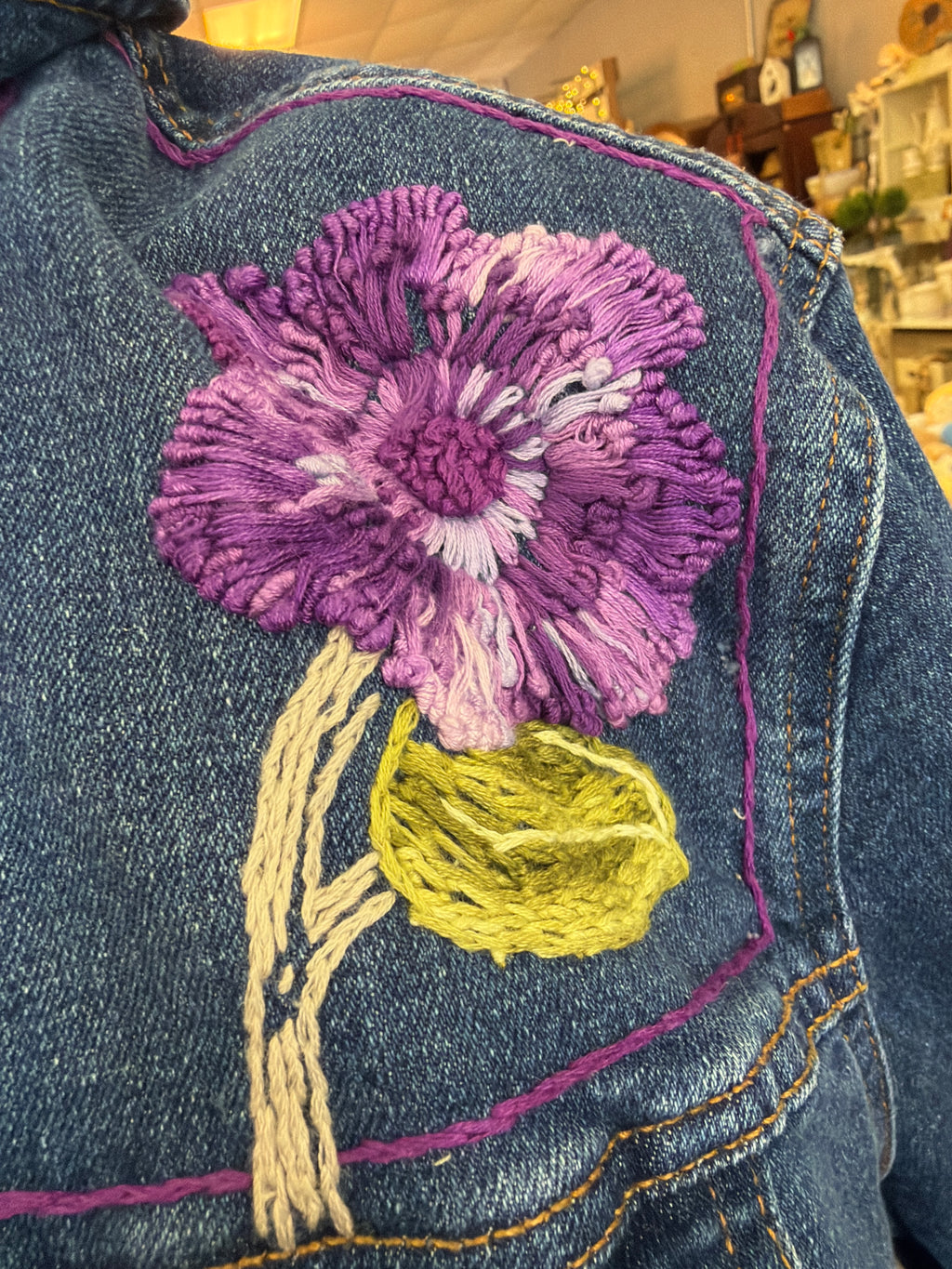 Upcycled Denim Jacket