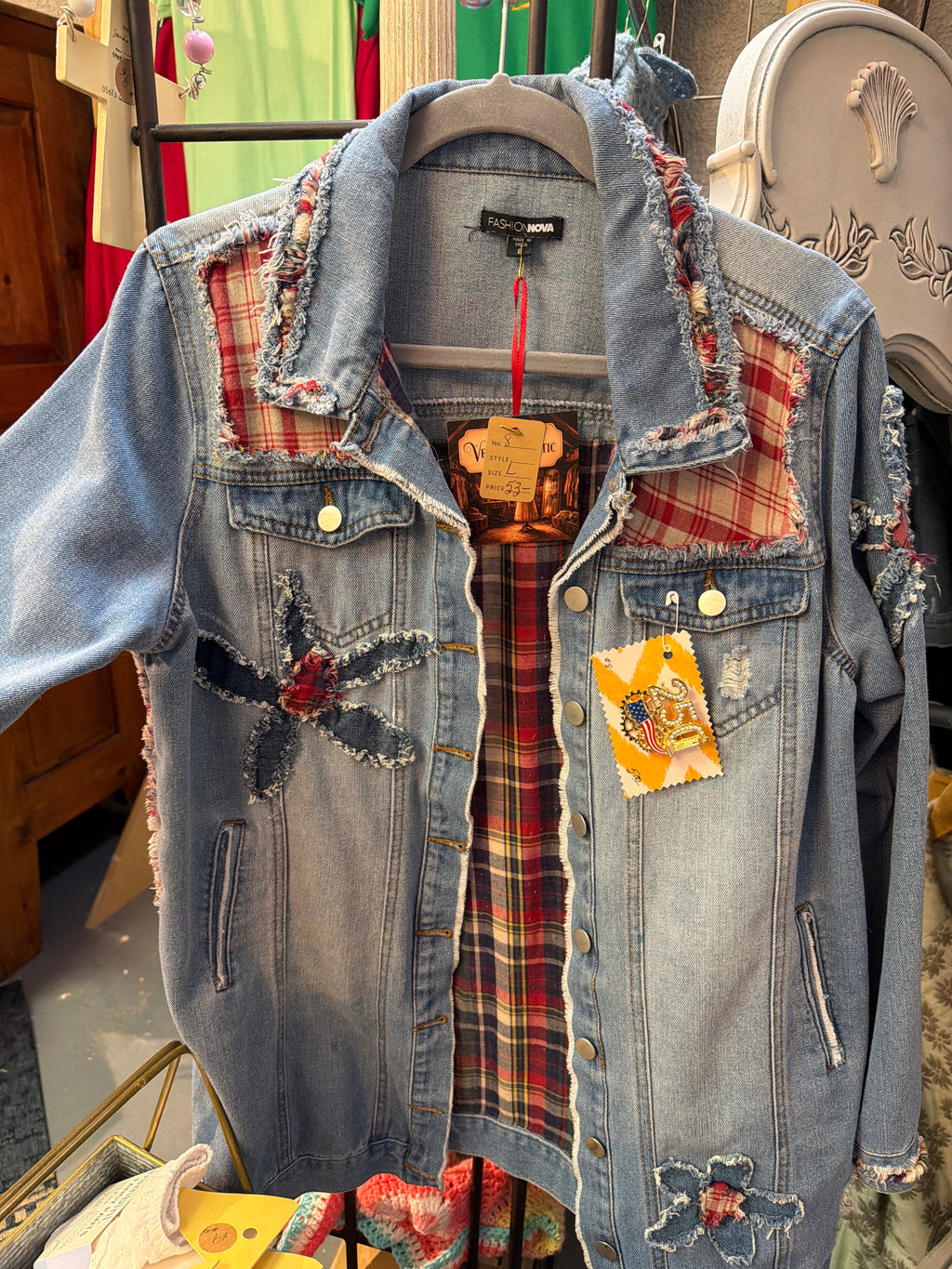 Upcycled Denim Jacket