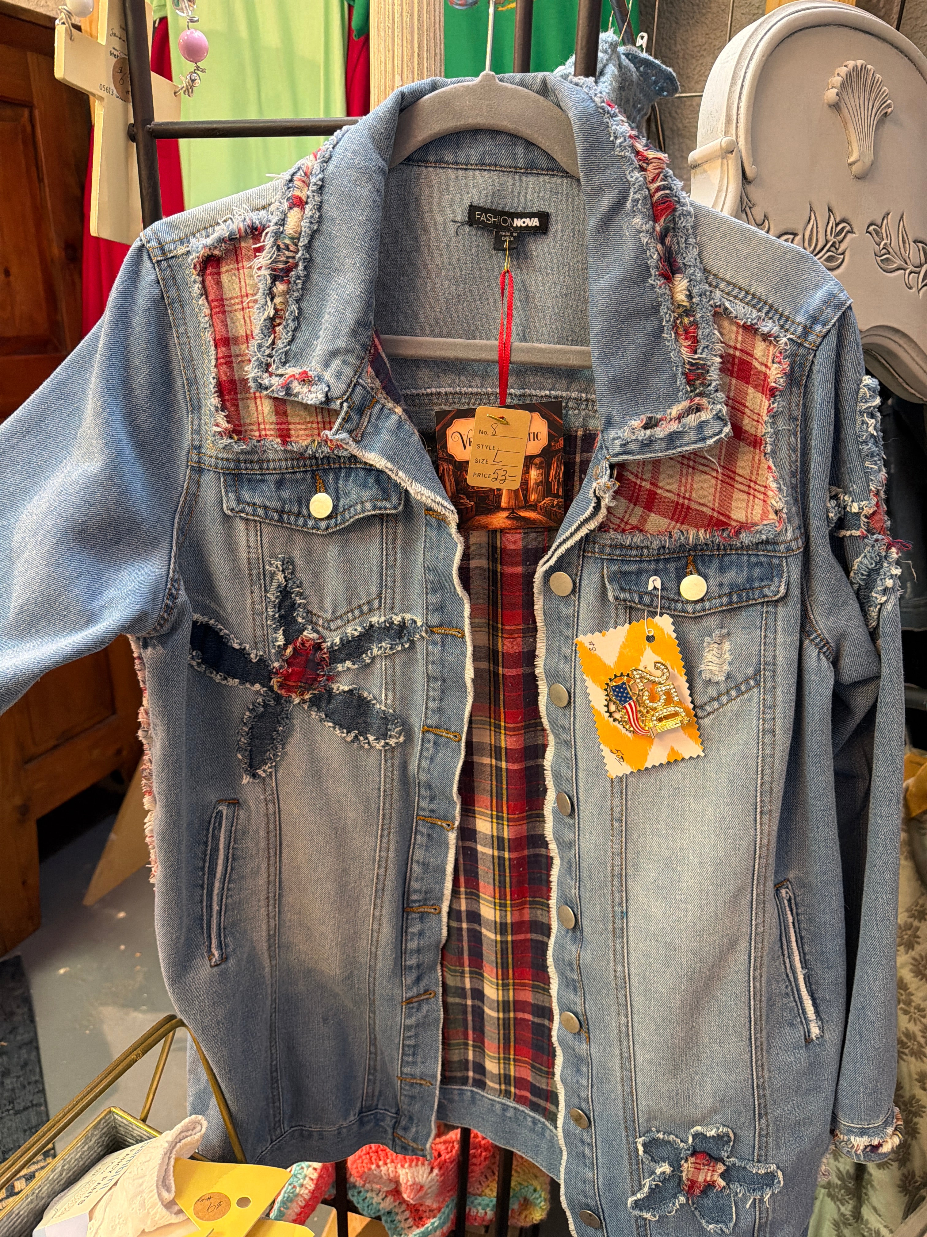 Upcycled Denim Jacket