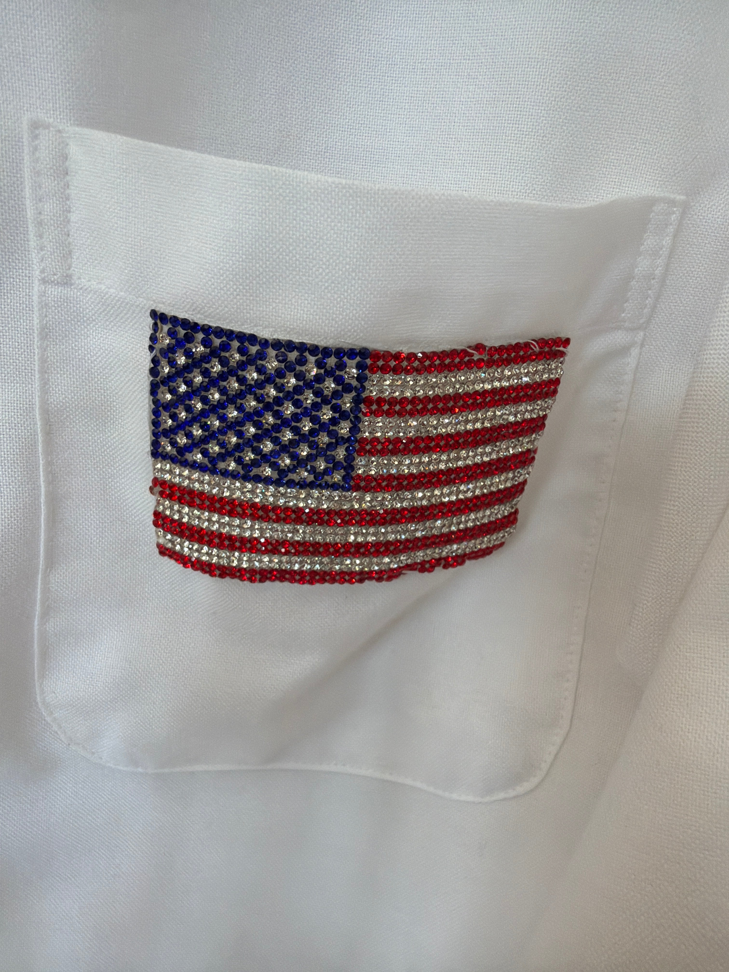 Upcycled long sleeve shirt