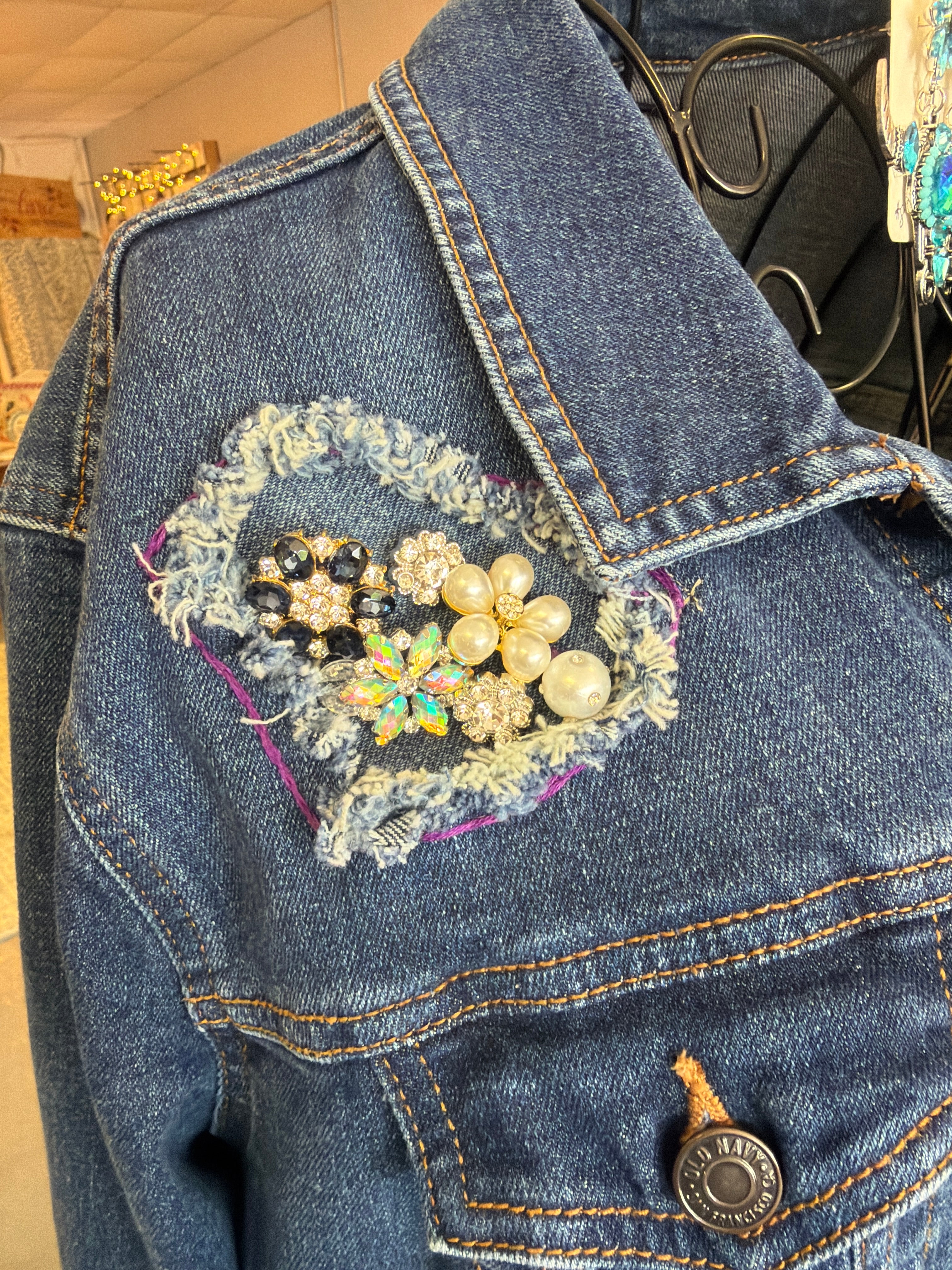 Upcycled Denim Jacket