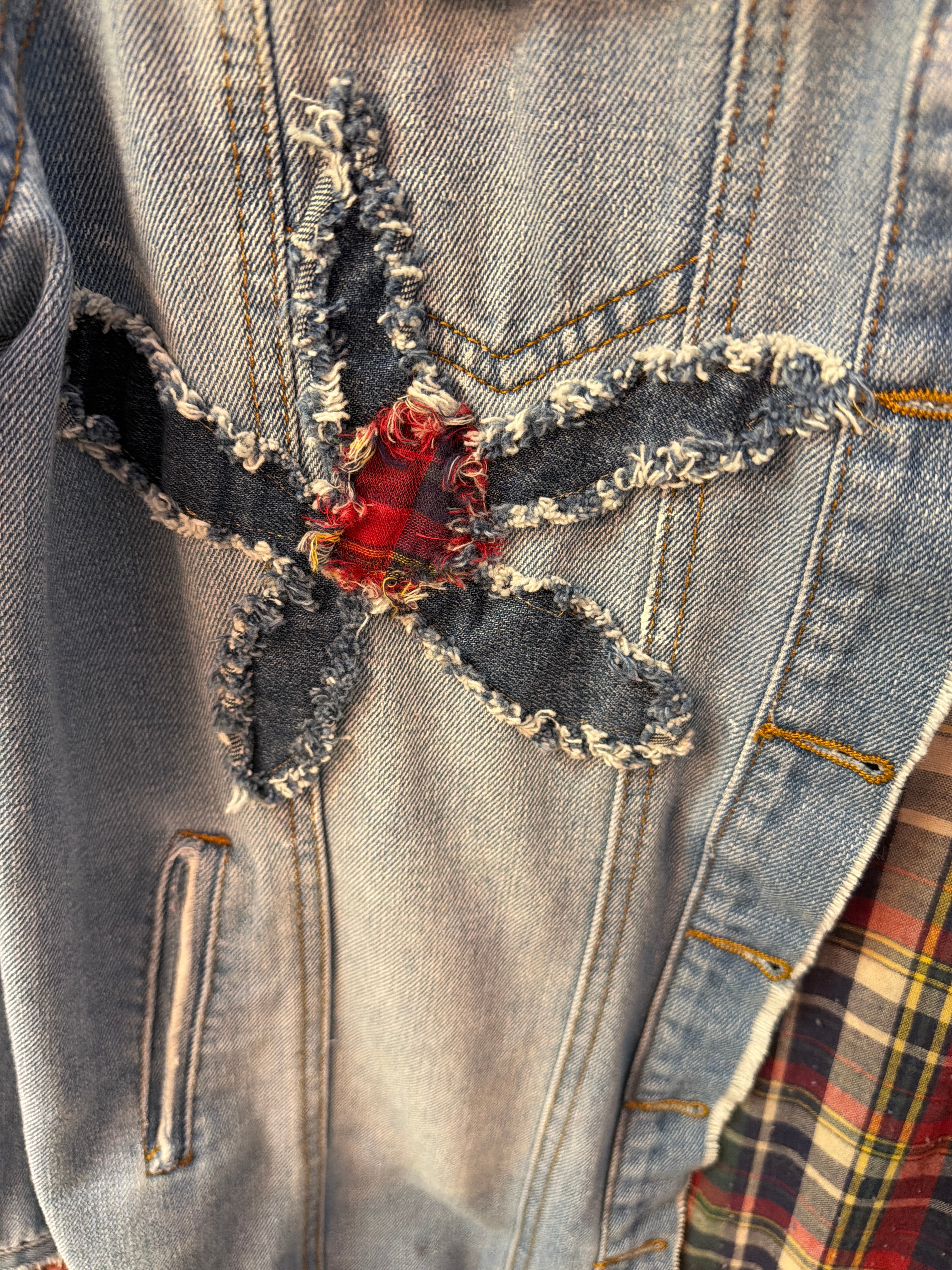Upcycled Denim Jacket